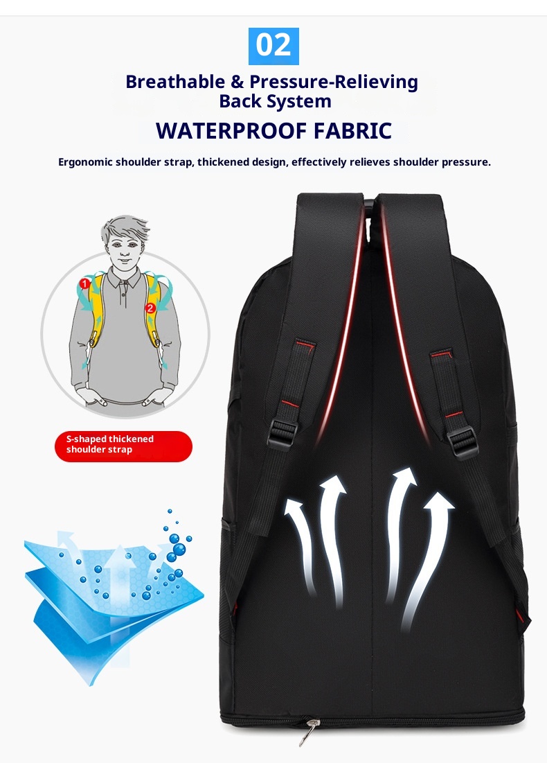 ActiveGo Factory Wholesale Foreign Trade Order Outdoor Sports Backpack Mountaineering Men's Double Shoulder Large Capacity Hiking_voghion.com