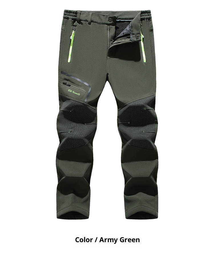 001 Cross-Border Outdoor Softshelljacke, mitteldick, warm, für Herbst und Winter, Skifahren, Bergsteigen, locker, winddicht, wasserdicht_voghion.com