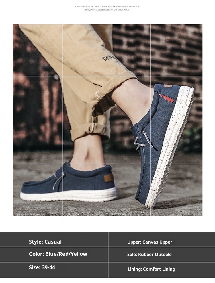 ShoeGlobe 2022 Otoño Invierno Nuevo Mocasines Ligeros Sin Cordones Transfronterizos de Talla Grande, Calzado Moderno para Hombre_voghion.com