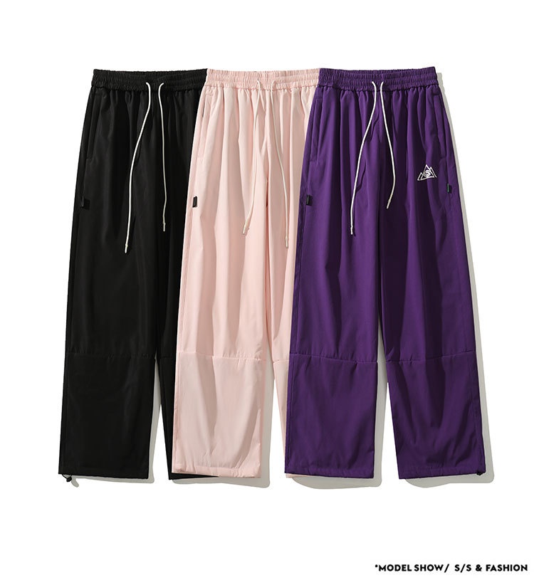 001 Meisjes felle kleuren waterafstotend winddicht fleece gevoerd warme ski-koppelstijl met sneeuwvanger outdoor wandelbroek_voghion.com