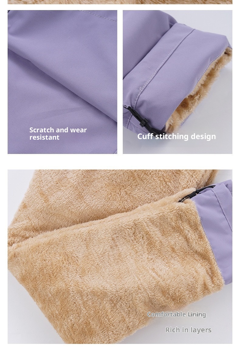 001 Outdoor-Kinder-Herbst-Kälte-Wind-Wasser-Winter-Warm-Lange-Jungen-und-Mädchen-Wander-Skihose_voghion.com