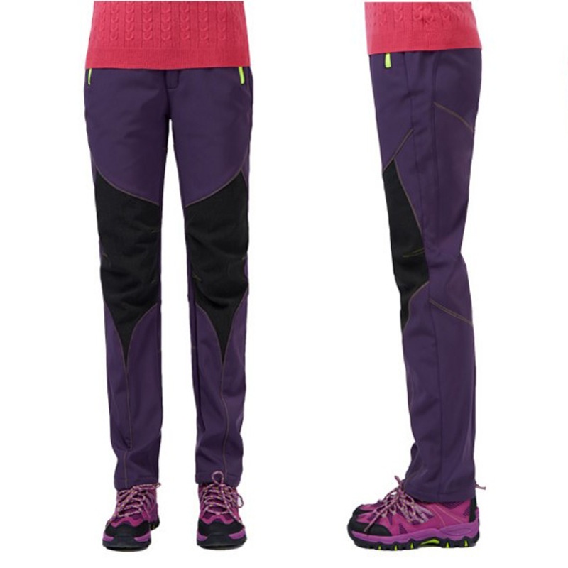 001 Nuovi pantaloni da sci da uomo, da trekking, impermeabili, traspiranti, foderati in pile softshell, spessi, da donna, in lana d'agnello_voghion.com