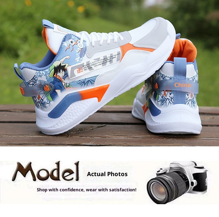 ShoeGlobe Autumn Winter New Sports Cotton Waterproof Casual Men's Lightweight Soft Sole Student Youth Running Shoes Sneakers_voghion.com