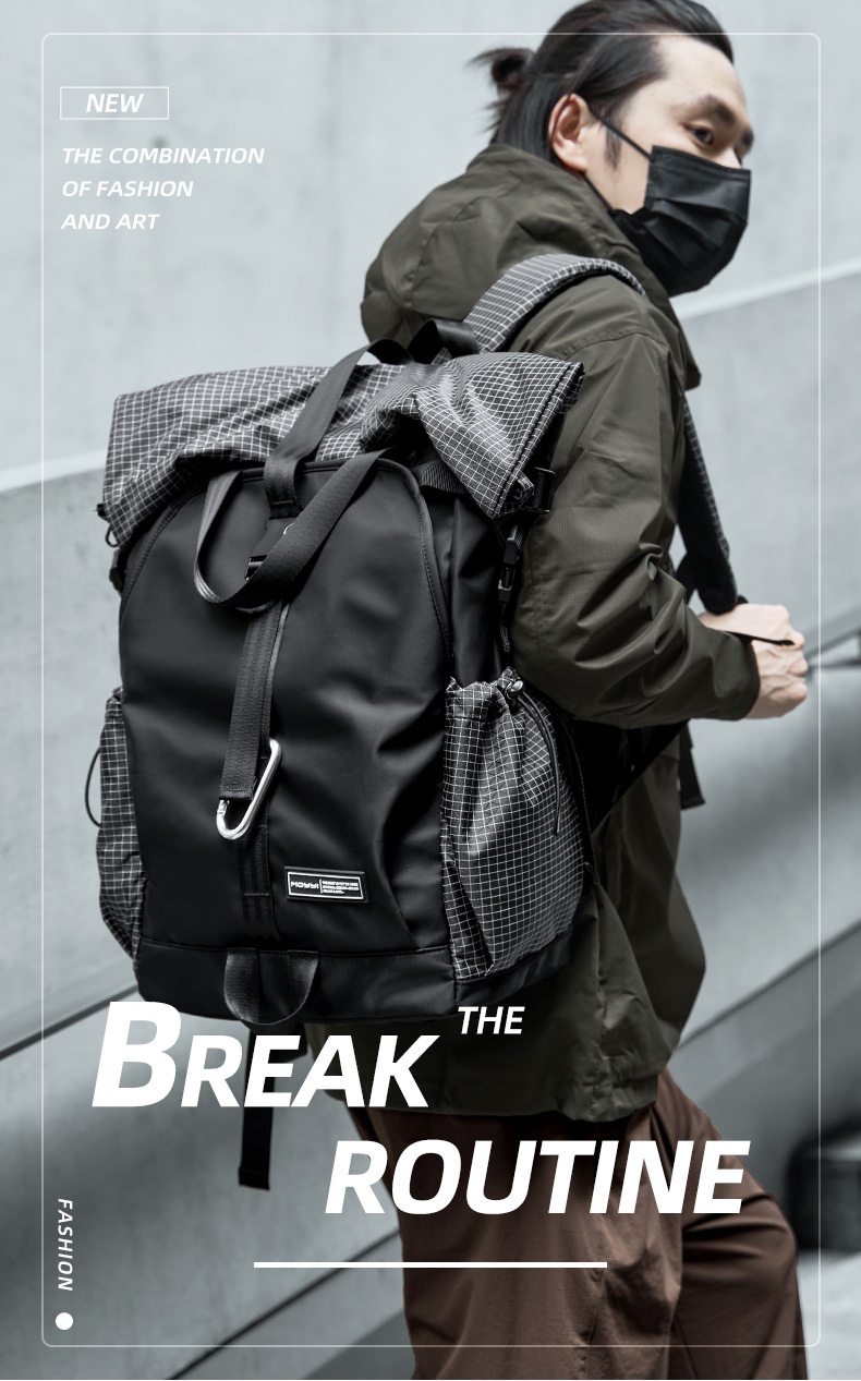 ActiveGo Direktvertrieb: Großer Rucksack für Herren, ideal für Bergsteigen, Reisen, Wandern und Radfahren._voghion.com