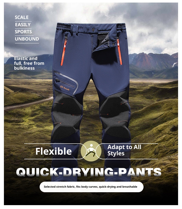 001 Cross-Border Outdoor Softshelljacke, mitteldick, warm, für Herbst und Winter, Skifahren, Bergsteigen, locker, winddicht, wasserdicht_voghion.com