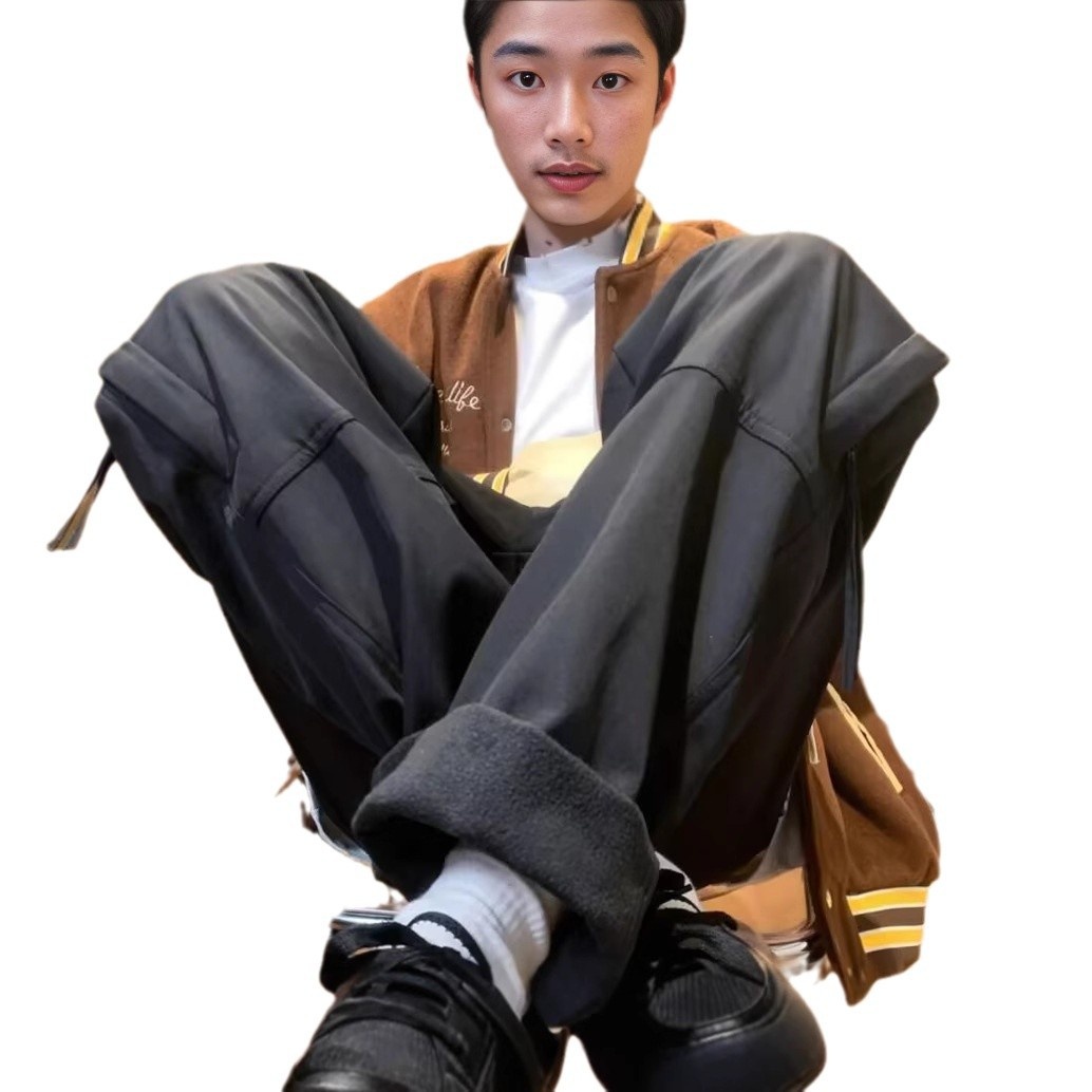 001 Northeast Cold-Resistant Subzero Fleece-Lined For Men Women, Spring And Autumn Windproof Waterproof Softshell Pants,_voghion.com