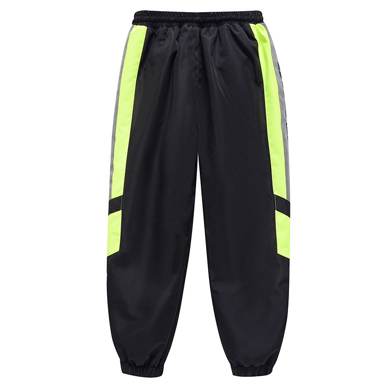 001 Pantaloni da sci e da neve con risvolto, spessi, impermeabili, caldi e antivento, per bambini e bambine, invernali_voghion.com