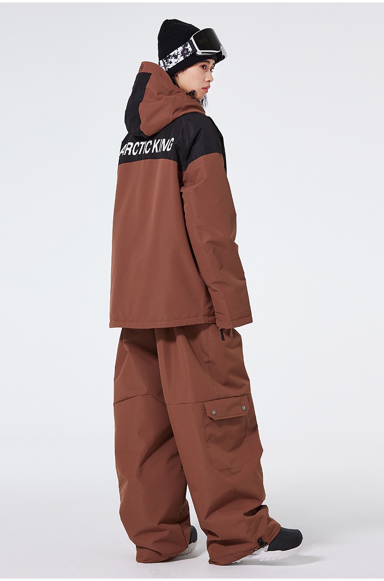 001 New Single Double Board Suit Set For Men Women, Winter Outdoor Waterproof Warm Ski Jacket And Pants, Cross-Border Style_voghion.com