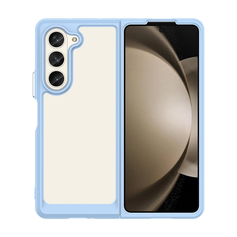 TechGlobe Suitable For Galaxy Fold5 Phone W24 Samsung Z Flip5 Colorful Full Coverage Anti-drop Protective Case_voghion.com