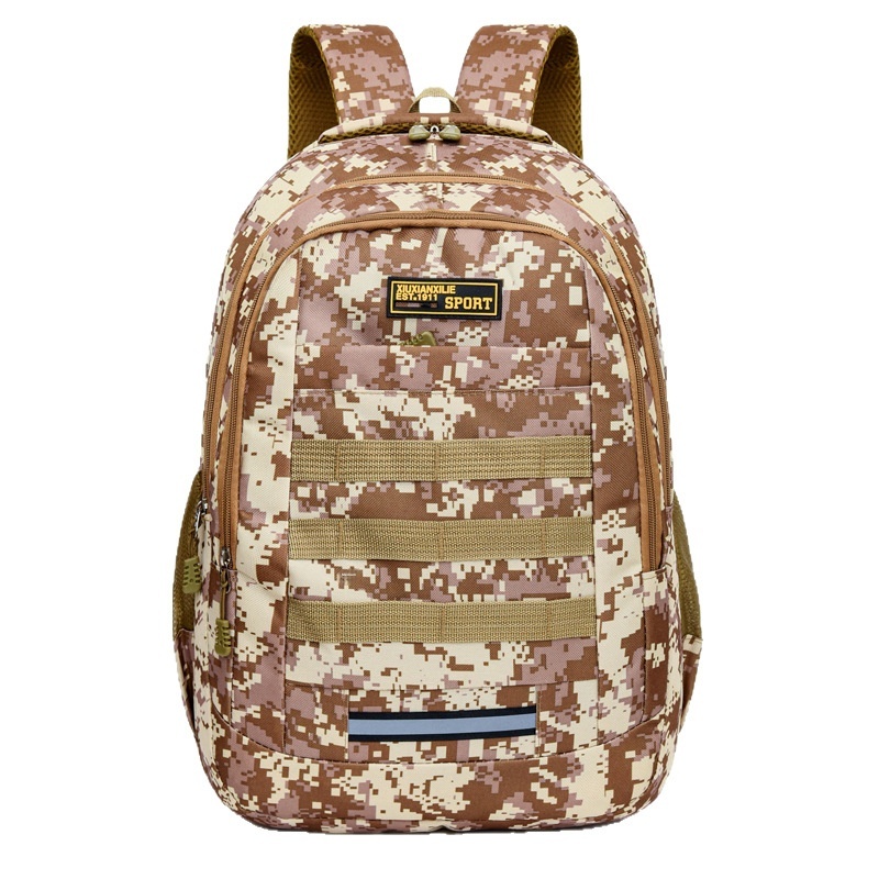 ActiveGo Hiking Casual Backpack For Men, Large Capacity, Lightweight Camouflage Sports Climbing Backpack, Outdoor Camping_voghion.com