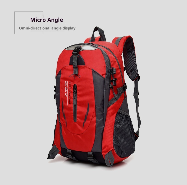 ActiveGo Men's New Lightweight Large Capacity Bag Waterproof Outdoor Multifunctional Travel Hiking Camping Backpack_voghion.com