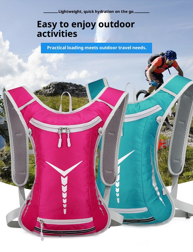 ActiveGo Outdoor Folding Travel Water-Resistant Storage Sports Cycling Large Capacity Reflective Strip Multi-Functional Men's_voghion.com