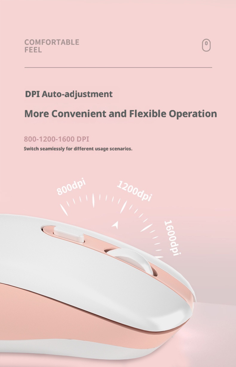 Techglobe Cross-Border Exklusive Bluetooth-Dual-Mode-Funkmaus mit geräuscharmem Design, anpassbar, Großhandel, Typ-C_voghion.com
