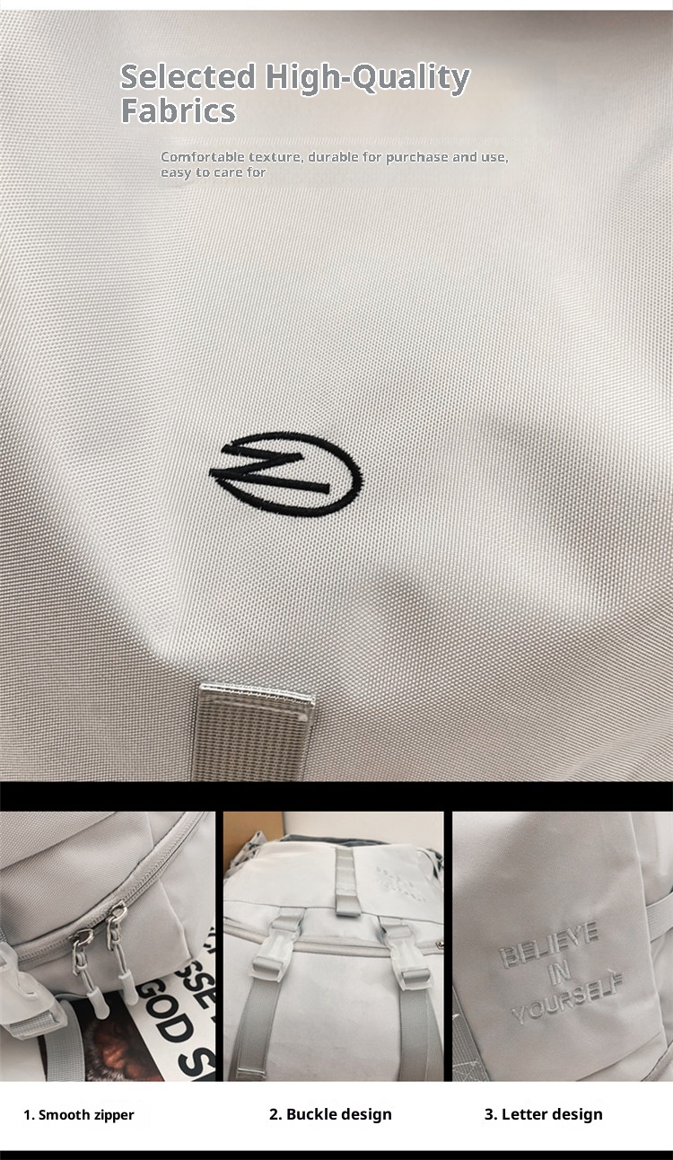 ActiveGo Large Capacity Backpack For Men, Functional Workwear Hiking Outdoor Travel Sports Backpack, Student School Bag,_voghion.com