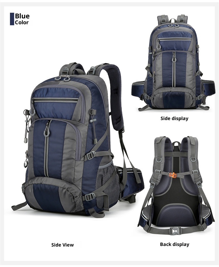 Sac à dos ActiveGo Outdoor Bag grande capacité pour la randonnée, homme, imperméable, idéal pour les voyages et les sports tout-terrain, léger et respirant._voghion.com