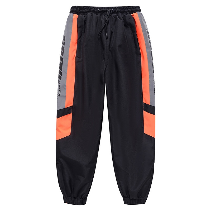 001 Pantaloni da sci e da neve con risvolto, spessi, impermeabili, caldi e antivento, per bambini e bambine, invernali_voghion.com