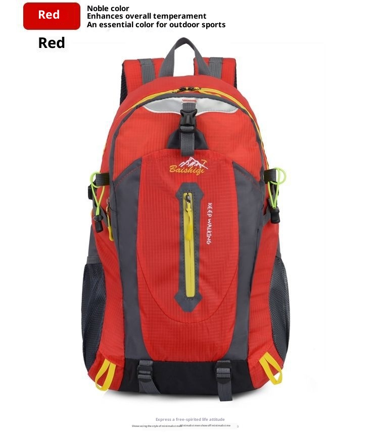 ActiveGo And Women, Large Capacity Travel Outdoor Hiking Casual Luggage Bag, Trendy Sports Backpack For Men_voghion.com