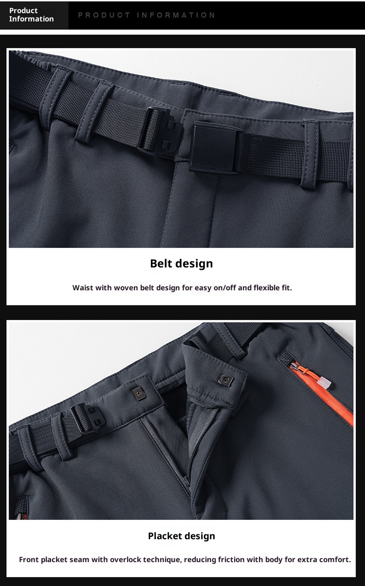 001 Grenzüberschreitender Großhandel Outdoor Softshell Fleecegefüttert Verdickt Warm Winter Skifahren Wandern Winddicht Wasserdicht_voghion.com