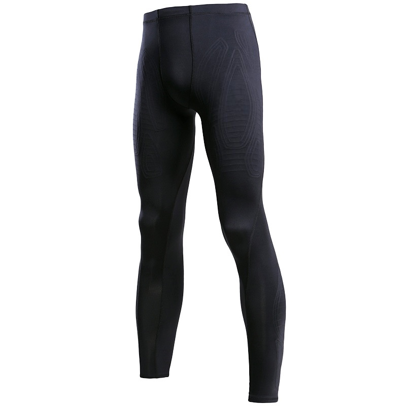 Cross-Border Kompressions-Sporttights für Herren, geeignet für Laufen, Fitness, Training, Marathon, hochelastisch, schweißabsorbierend und atmungsaktiv._voghion.com