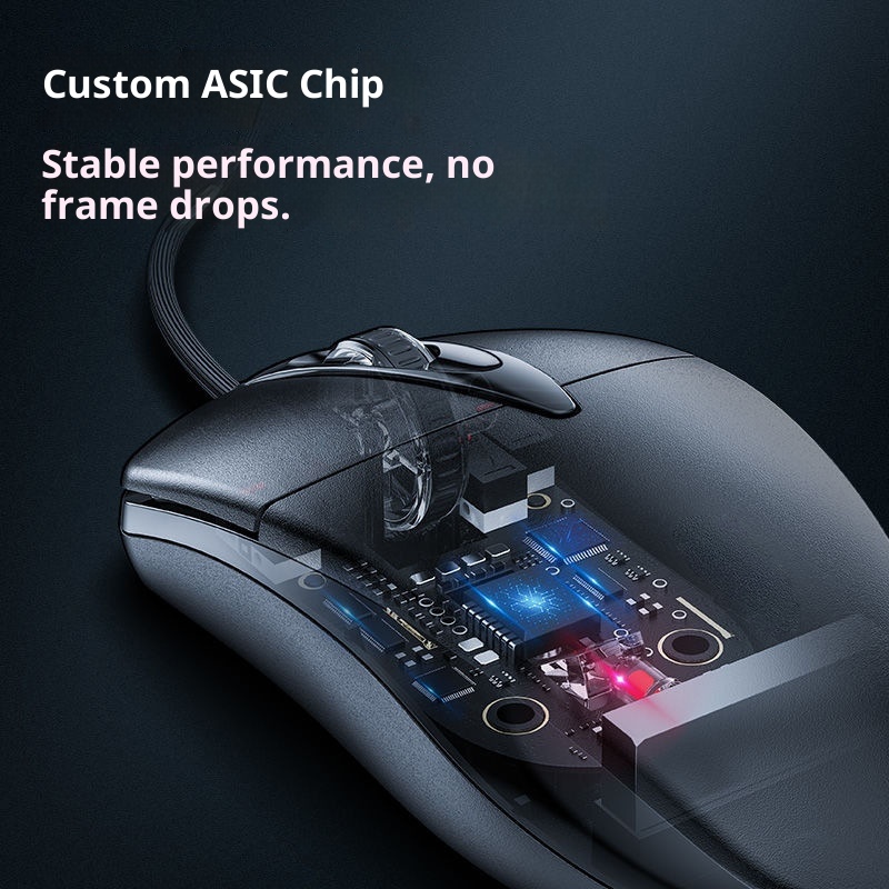 Techglobe Factory In-Stock Direct Sale Cross-Border Hot Item Professional Office USB Wired Colorful Light Silent Gaming LOL Mouse_voghion.com