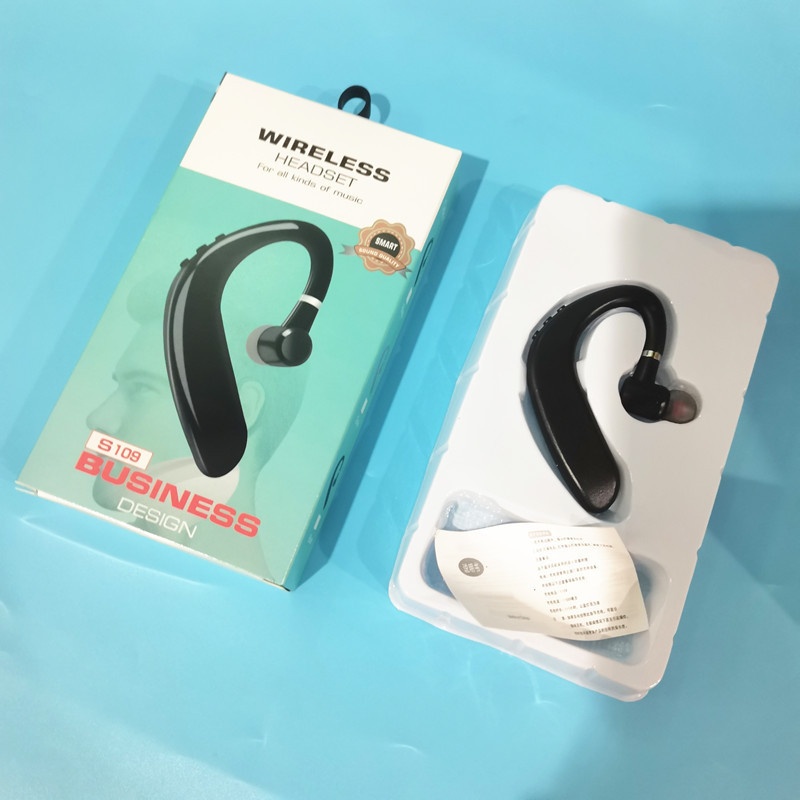 Écouteurs Bluetooth sans fil 3c S109 à suspension auriculaire, emballage plastique, pour le sport_voghion.com