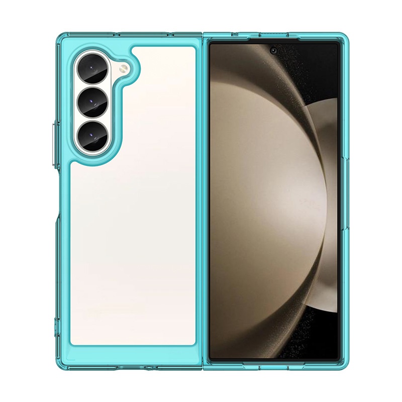 TechGlobe compatibele Flip6 telefoonhoesje Fold6 Samsung Z Fold5 kleurrijke volledige bescherming anti-valhoes_voghion.com