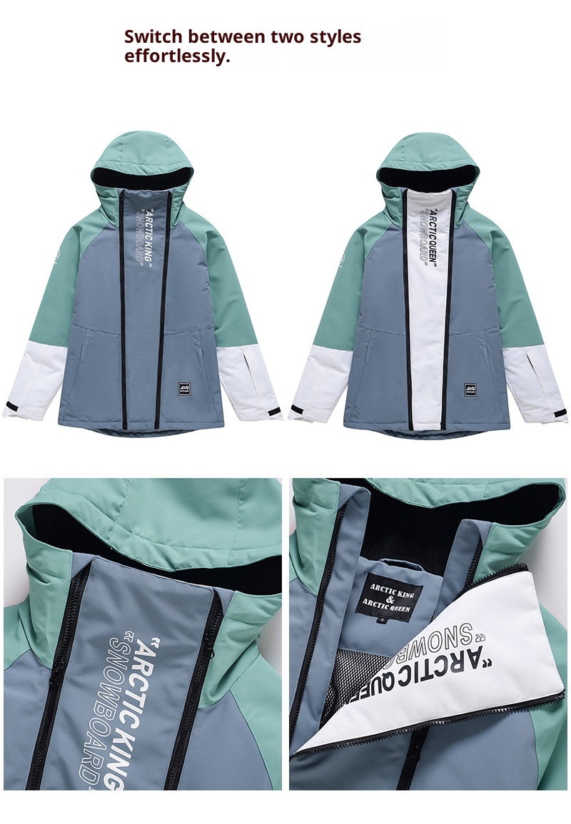 001 Nowy zestaw garniturów dla mężczyzn i kobiet, zimowy, dla par, spodnie snowboardowe i narciarskie, wiatroszczelne, wodoodporne, ciepłe_voghion.com