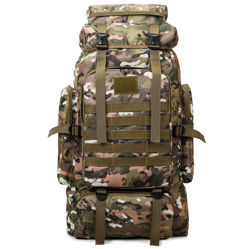 ActiveGo New Outdoor 80L Large Capacity Mountaineering Bag Waterproof Men's Casual Hiking Travel Camping Backpack_voghion.com