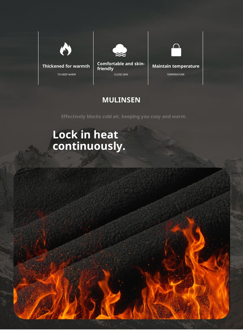 001 Wasserdichte, winddichte, fleecegefütterte, dicke, warme Outdoor-Wander-, Bergsteiger- und Skihose, Softshell-Cargohose für Freizeit und Freizeit_voghion.com