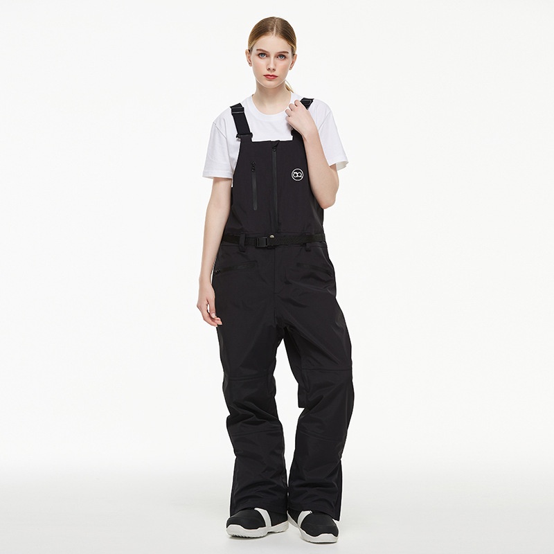 001 New One-Piece Men Women, Ski Pants, Waterproof Warm Season, Suitable For Snowboarding And Skiing, Bib Snow Pants_voghion.com