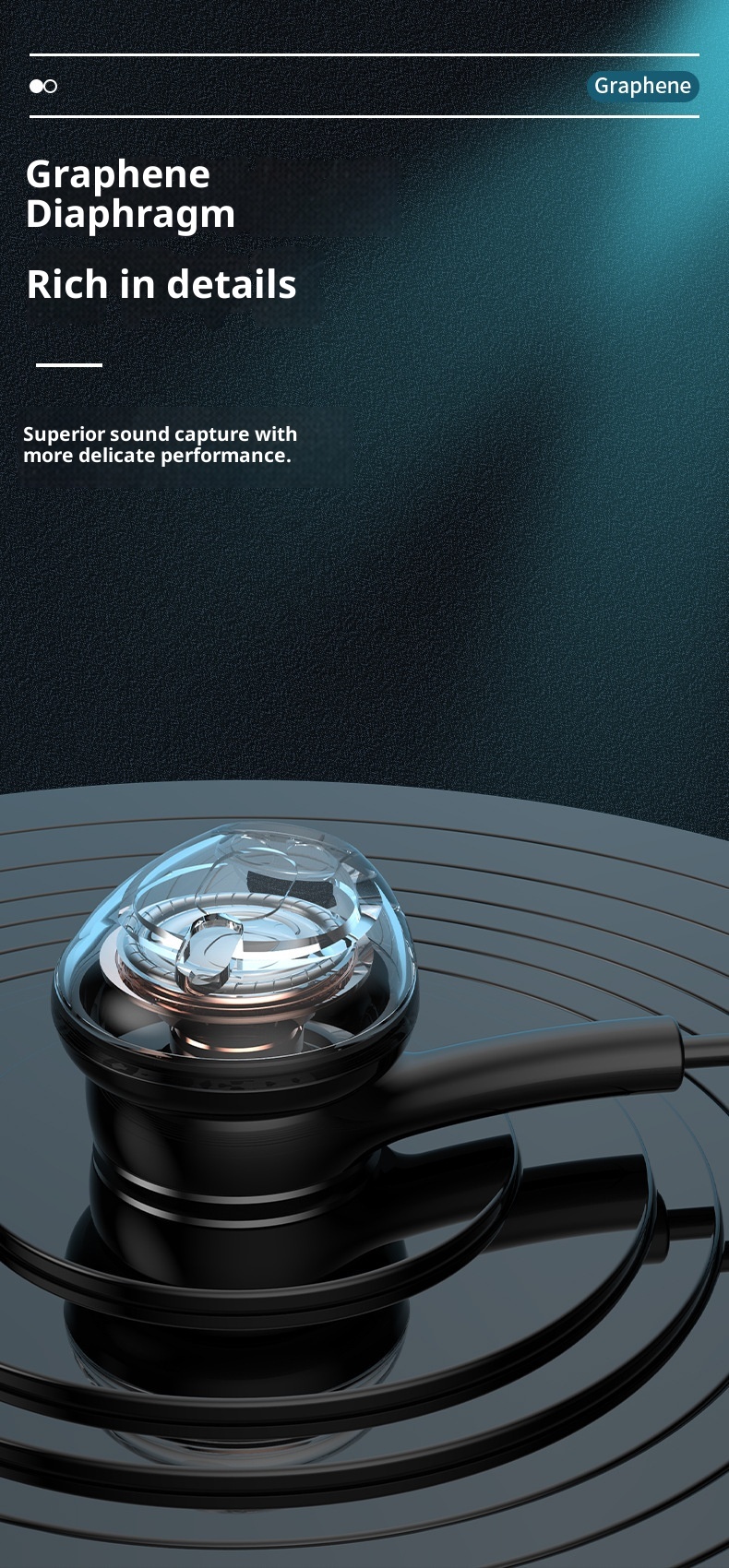 3c Nuovi auricolari universali di alta qualità con archetto da collo doppio Bluetooth wireless 5.0_voghion.com