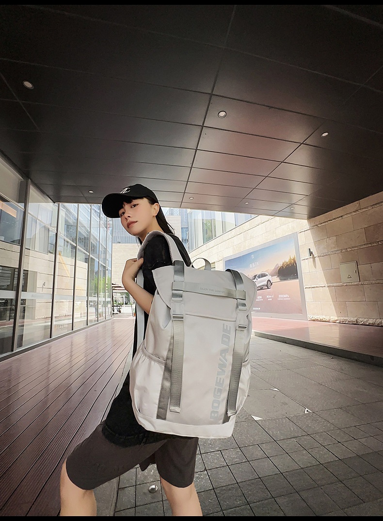 ActiveGo Men's Hong Kong Style Large Capacity High School College Student Fashion Sports Travel Bag Hiking Backpack_voghion.com