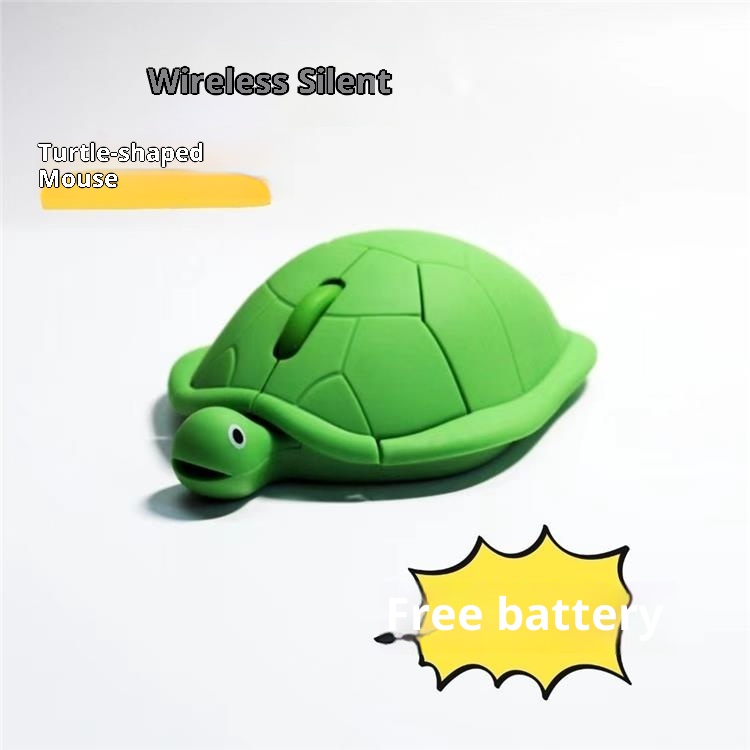 Digitex Digitex High-Quality Cute Turtle Mouse USB Wired Wireless Silent Creative Personality Gift For Friends And Besties_voghion.com