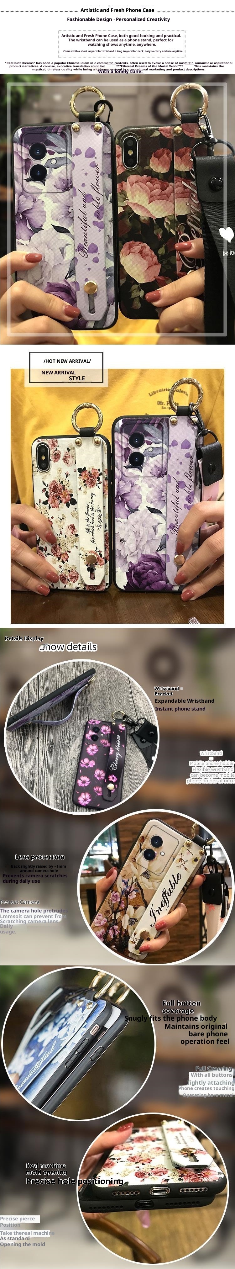 Custodia per telefono TechGlobe adatta per Huawei Honor 100, fresca, divertente, tinta unita, semplice, nuova, dissipazione del calore, creativa, antipolvere._voghion.com