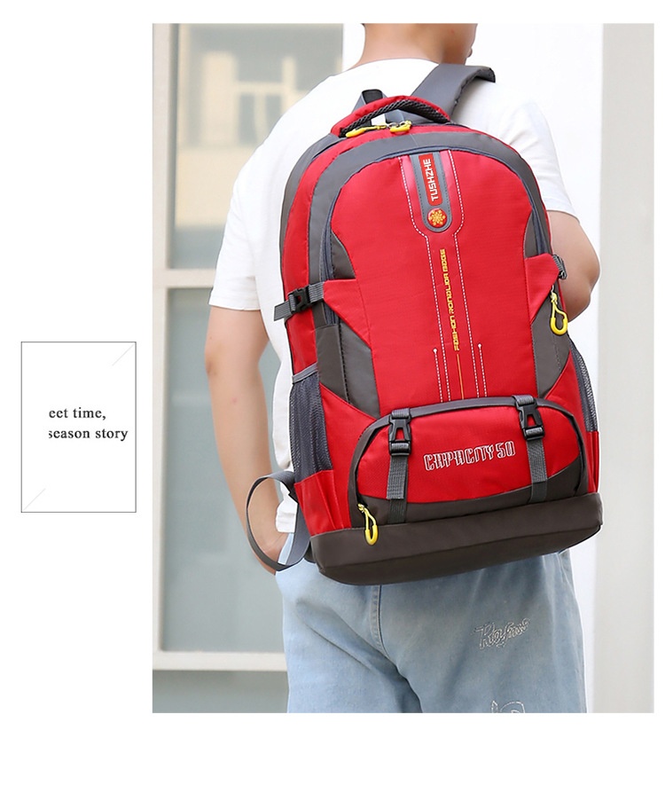 Zaino ActiveGo Cross-border per uomo e donna, borsa da viaggio per escursionismo, arrampicata, ciclismo, alla moda, grande capacità, doppio_voghion.com