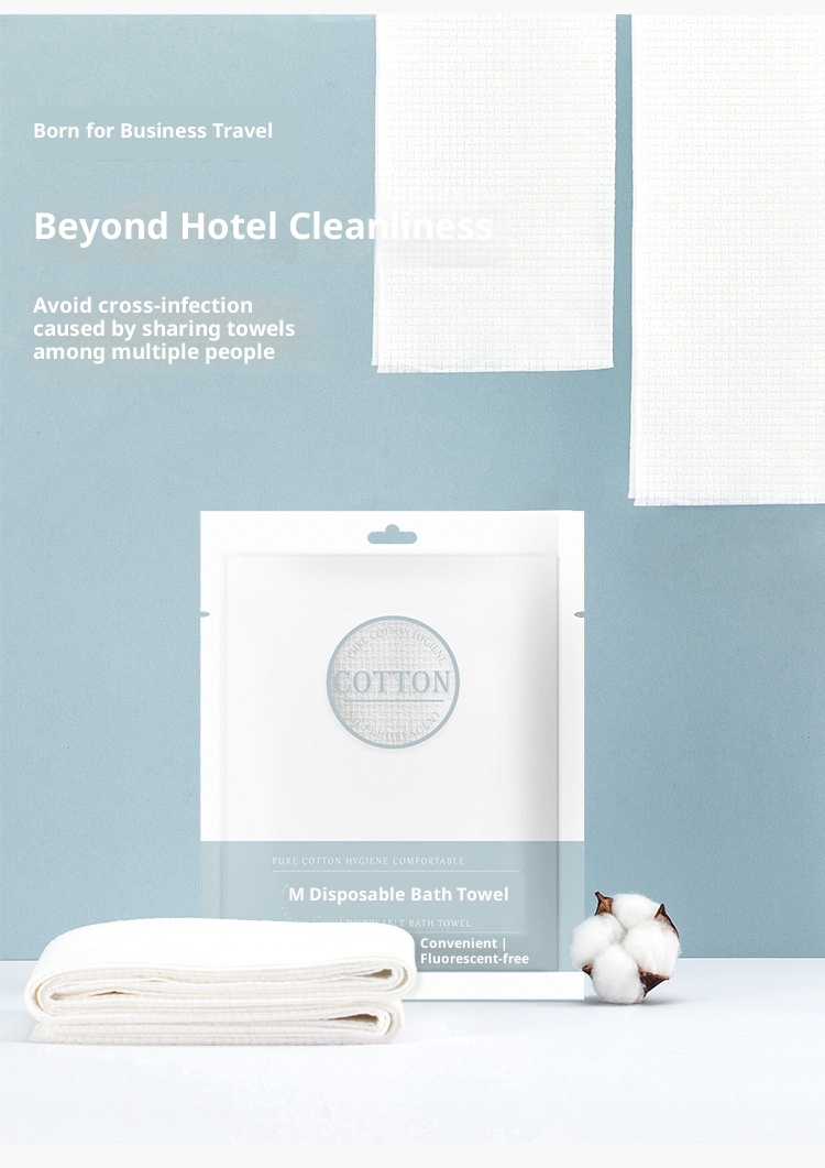 Lillian Small Cotton Monouso Set Hotel Forniture Viaggio Viaggio d'Affari Asciugamano da Bagno Spessore All'ingrosso_voghion.com