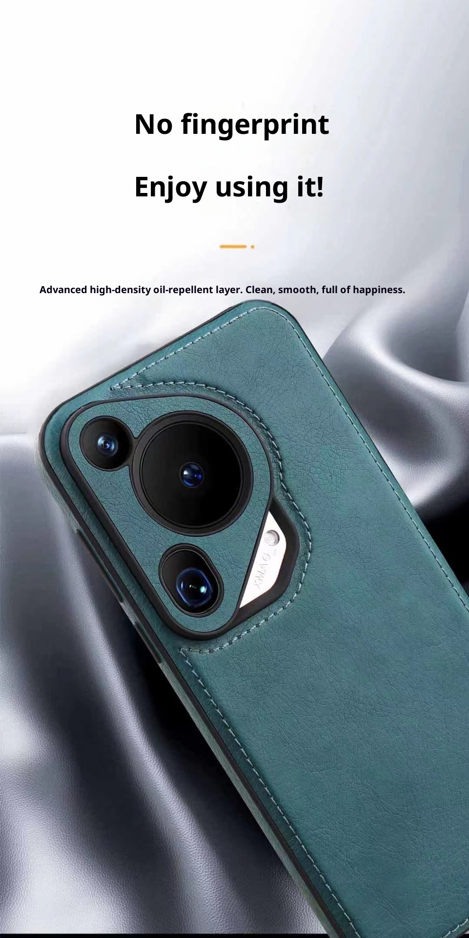 TechGlobe Premium Rote Stoßfeste Schlichte Handyhülle Passend für Huawei P70 Pro Business Herren Leder Mate70_voghion.com