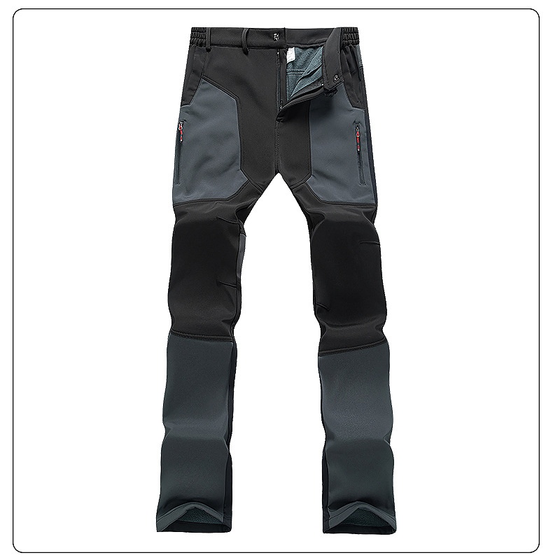 001 Nowe spodnie trekkingowe Outdoor Stretch dla mężczyzn, wiatroodporne, wodoodporne, odporne na zużycie, patchworkowe, hurtowe_voghion.com