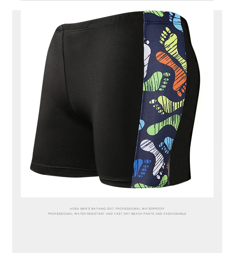 001 Traje de baño antivergüenza para adultos de talla grande, shorts de natación de secado rápido, bóxer, bañador tipo bóxer para hombre, ideal para aguas termales. Fabricante_voghion.com