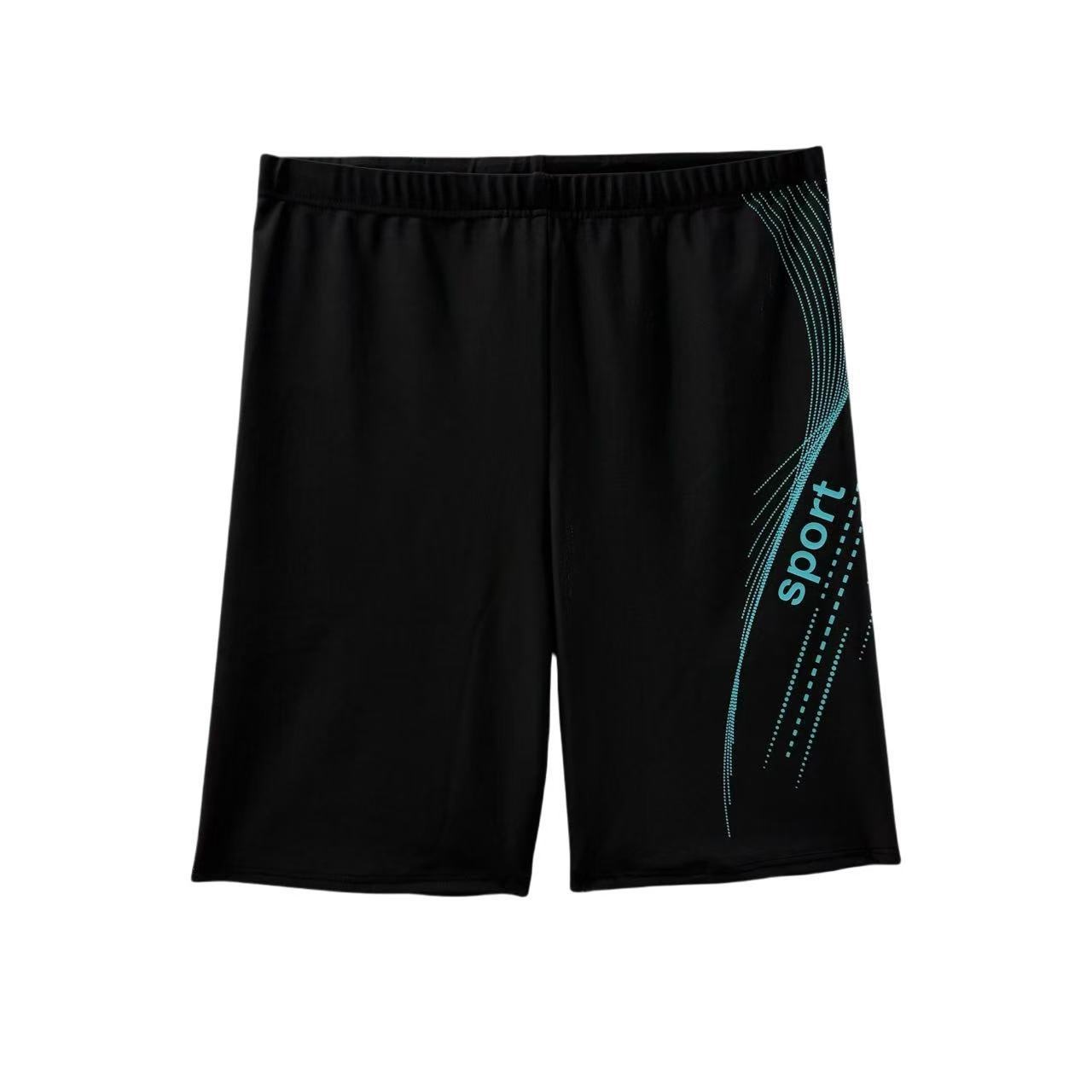 001 Men's Adult Quick-Dry Five-Point Swim Plus Size Anti-Embarrassment Beach Hot Spring Swimming Trunks Manufacturer_voghion.com