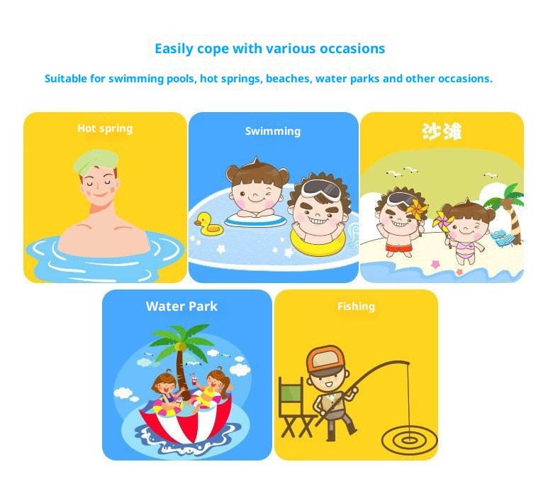 001 Boxer Print Adult Swim Anti-Embarrassment Swimwear Men's Swimming Trunks Plus Size_voghion.com