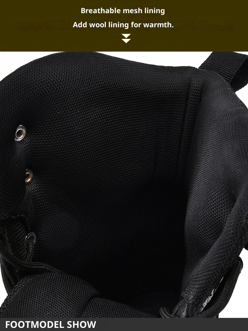 ActiveGo Outdoor Hiking Shoes Autumn Winter Warm Mid-Calf Waterproof Non-Slip Wear-Resistant Thick Sole Couple Wholesale Trail_voghion.com