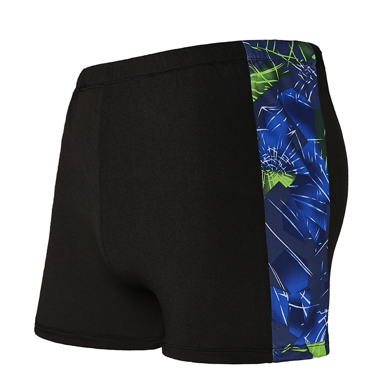 001 Traje de baño antivergüenza para adultos de talla grande, shorts de natación de secado rápido, bóxer, bañador tipo bóxer para hombre, ideal para aguas termales. Fabricante_voghion.com