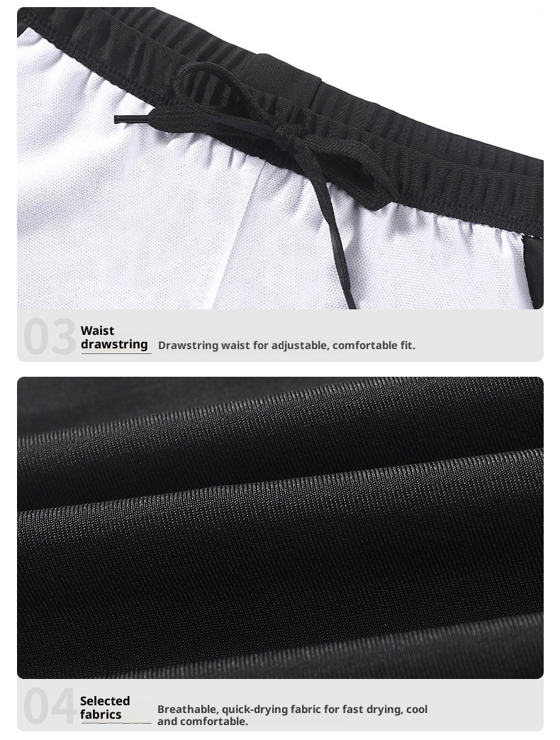 001 Wholesale Plus Size Cap Set Beach Vacation Adult Trunks 3D Elastic Boxer Men's Swim Shorts_voghion.com