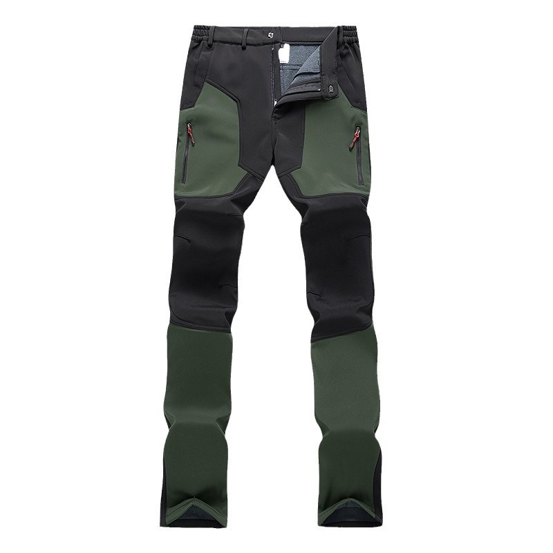 001 Nowe spodnie trekkingowe Outdoor Stretch dla mężczyzn, wiatroodporne, wodoodporne, odporne na zużycie, patchworkowe, hurtowe_voghion.com