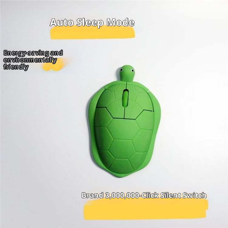 Digitex Digitex High-Quality Cute Turtle Mouse USB Wired Wireless Silent Creative Personality Gift For Friends And Besties_voghion.com