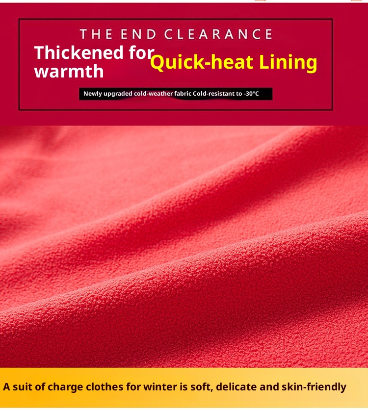 001 Outdoor Jacket Women Three-in-One Suit Men Fleece-Lined Thickened Detachable Two-Piece Set Warm Windproof Plu Size_voghion.com