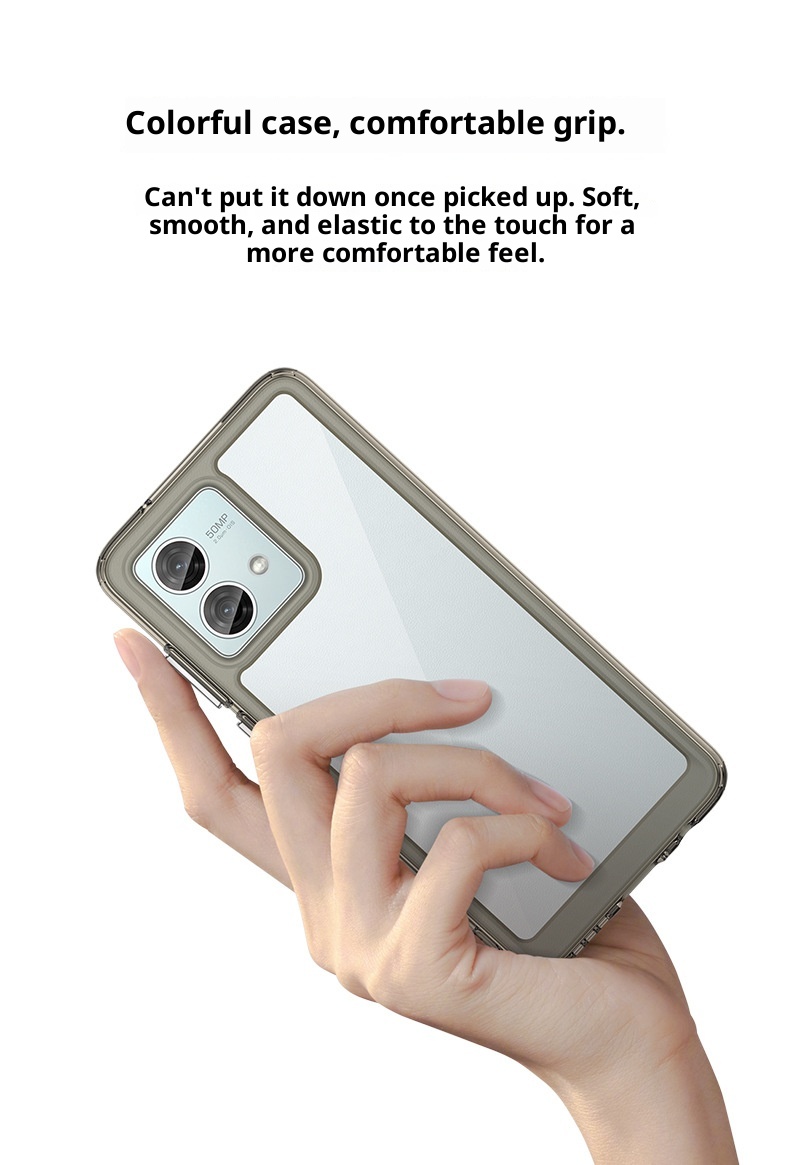 TechGlobe Suitable For Colorful Moto G84 Phone Case Full Coverage G54 Power Edition Acrylic_voghion.com