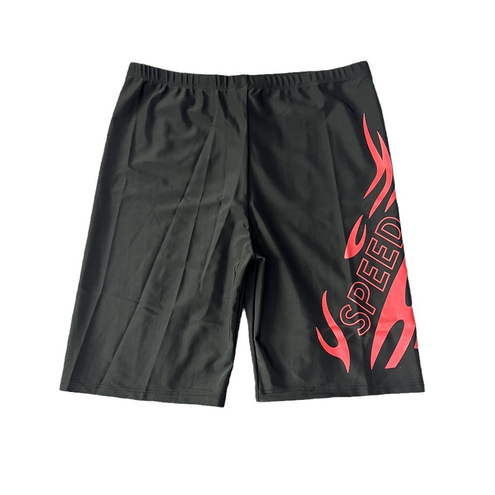 001 Men's Adult Quick-Dry Five-Point Swim Plus Size Anti-Embarrassment Beach Hot Spring Swimming Trunks Manufacturer_voghion.com