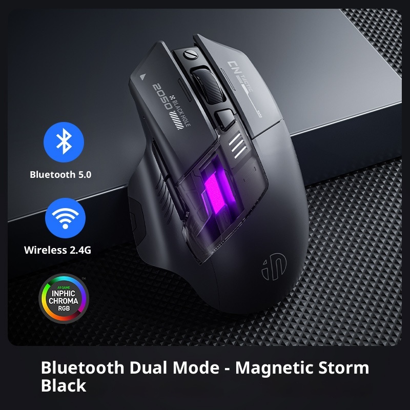 Digitex Digitex A9 Discovery Edition Wireless Mouse Bluetooth Dual Mode Charging Silent Office Gaming E-Sports Computer Notebook_voghion.com